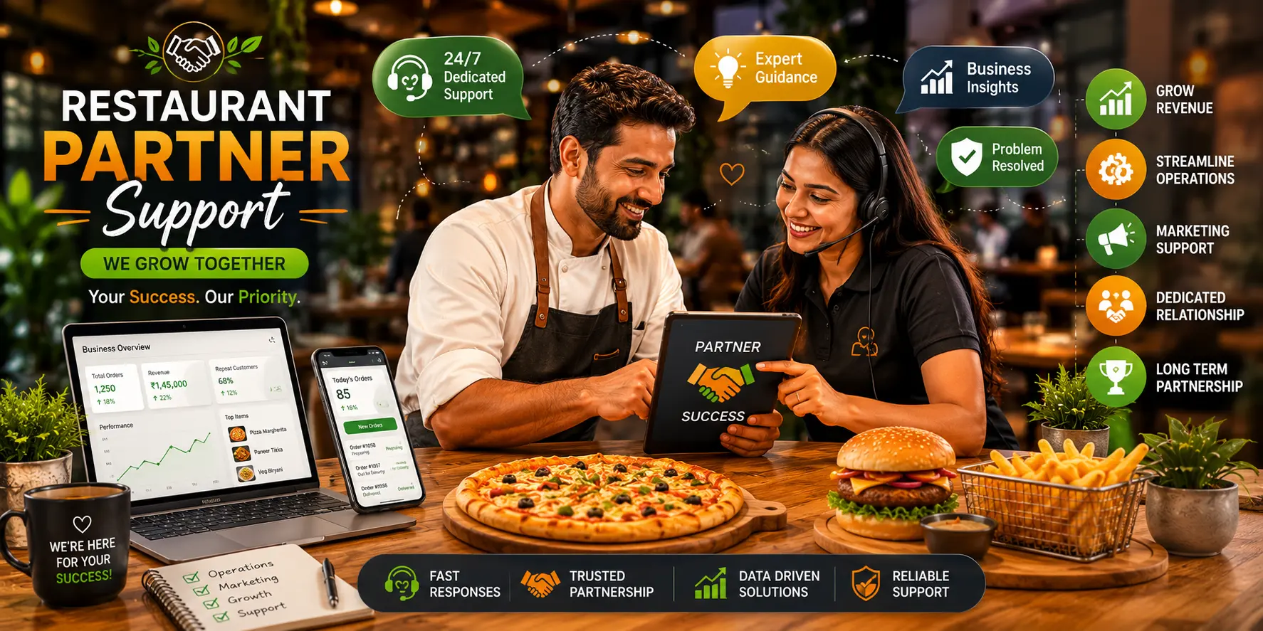 Restaurant Partner Support